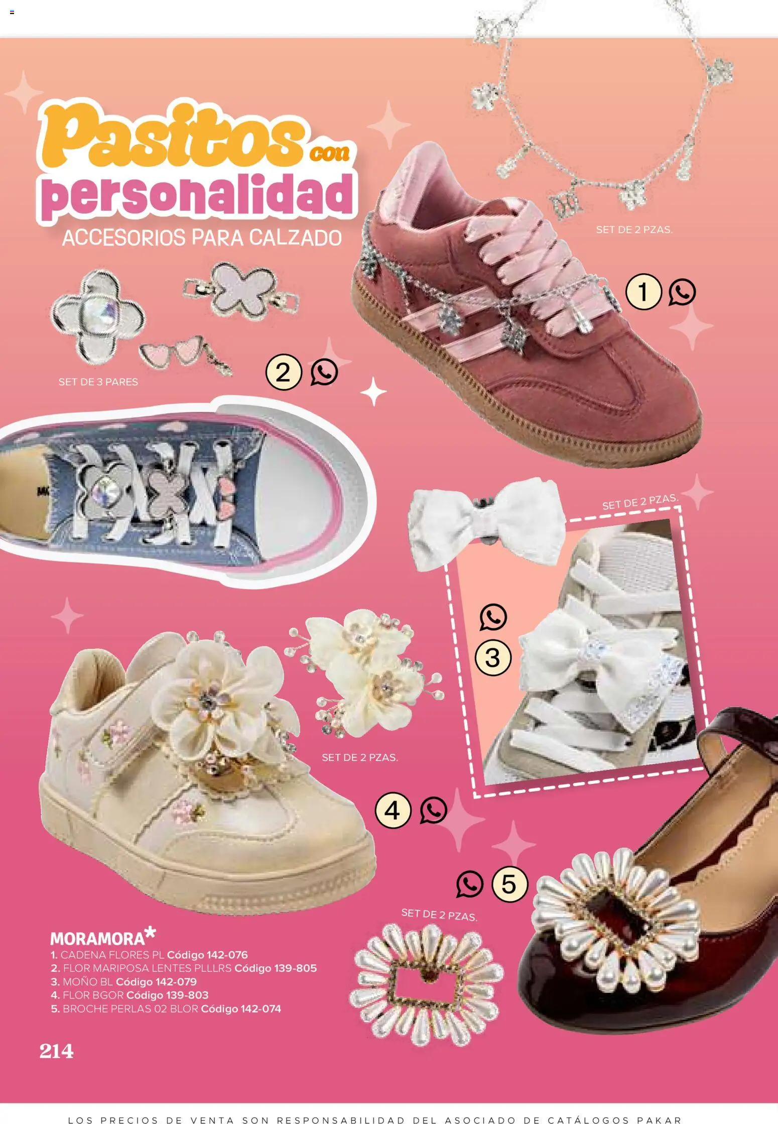 Vista previa las ofertas de la tienda SC Pakar - SC Pakar catálogo Niña desde el 31/07/2026 - Flores, Moño, Lentes, Cadena