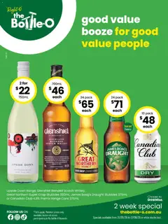 Preview of catalogue The Bottle-O catalogue from shop The Bottle-O valid 25/05/2026