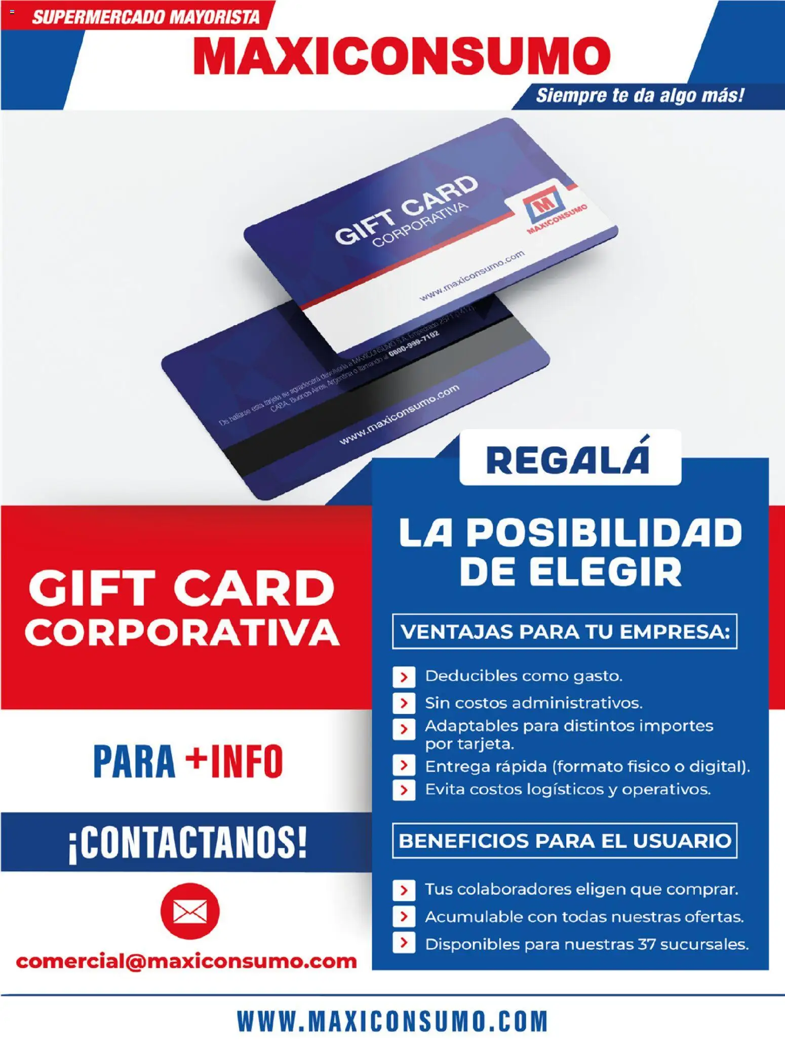 Vista previa del folleto de la tienda Maxiconsumo válido desde el 19/10/2026 