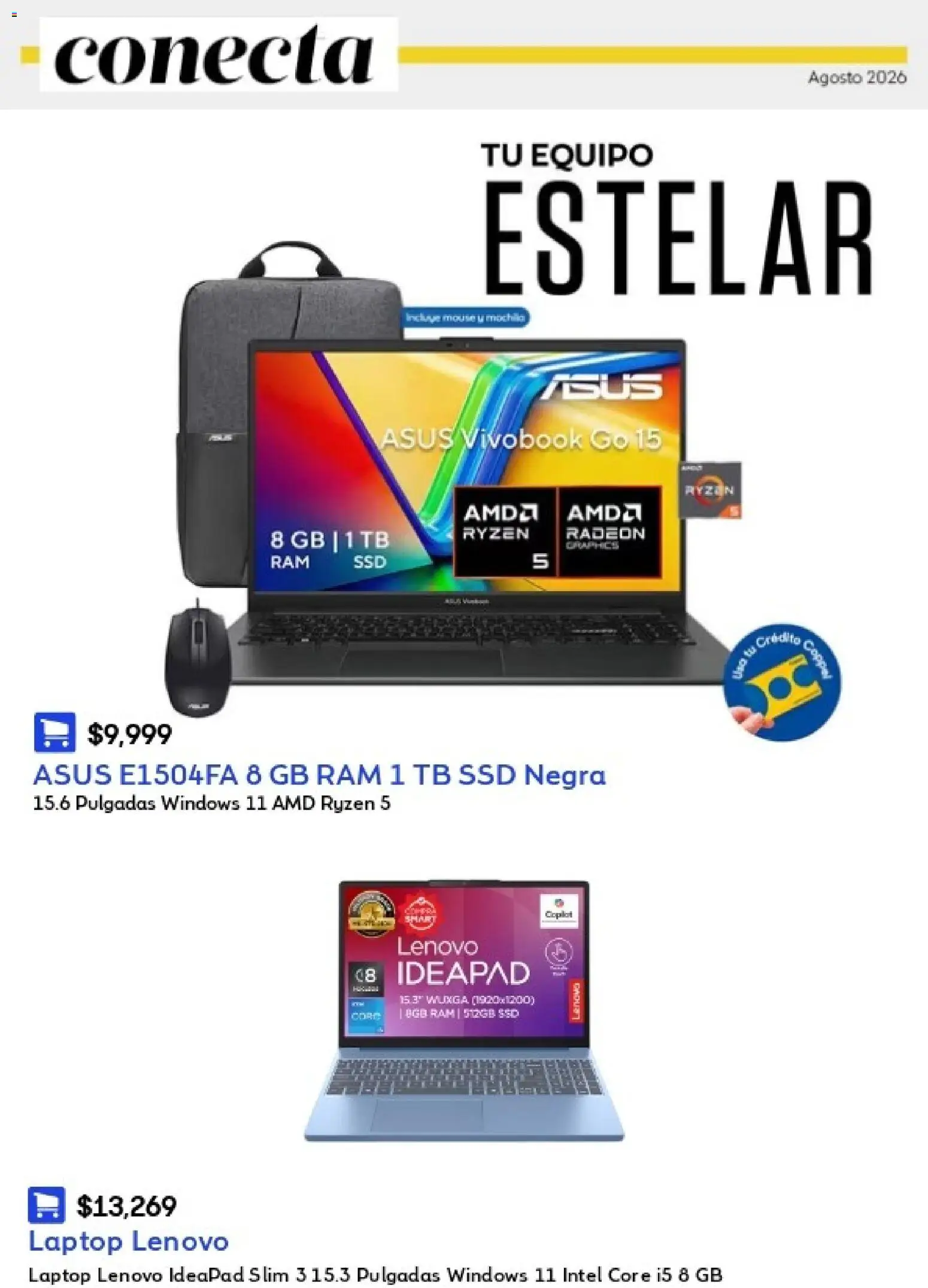 Vista previa las ofertas de la tienda Coppel - Coppel catálogo desde el 01/08/2026 