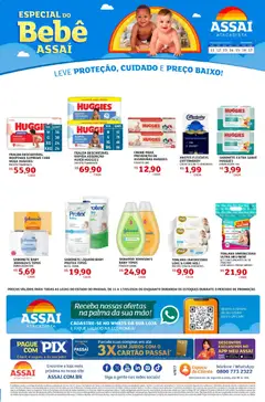Pré-Visualização do folheto "Assaí Atacadista ofertas - PR" da loja Assaí Atacadista válido a partir de 11/05/2026