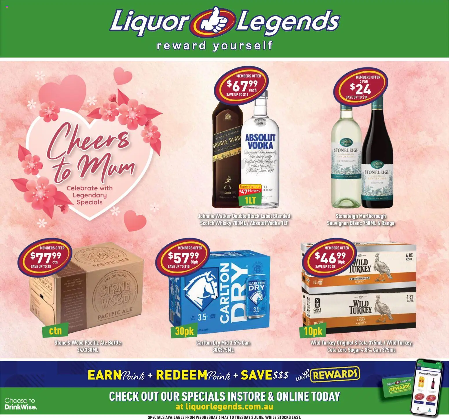 Preview of catalogue Liquor Legends catalogue Stafford from shop Liquor Legends valid 06/05/2026