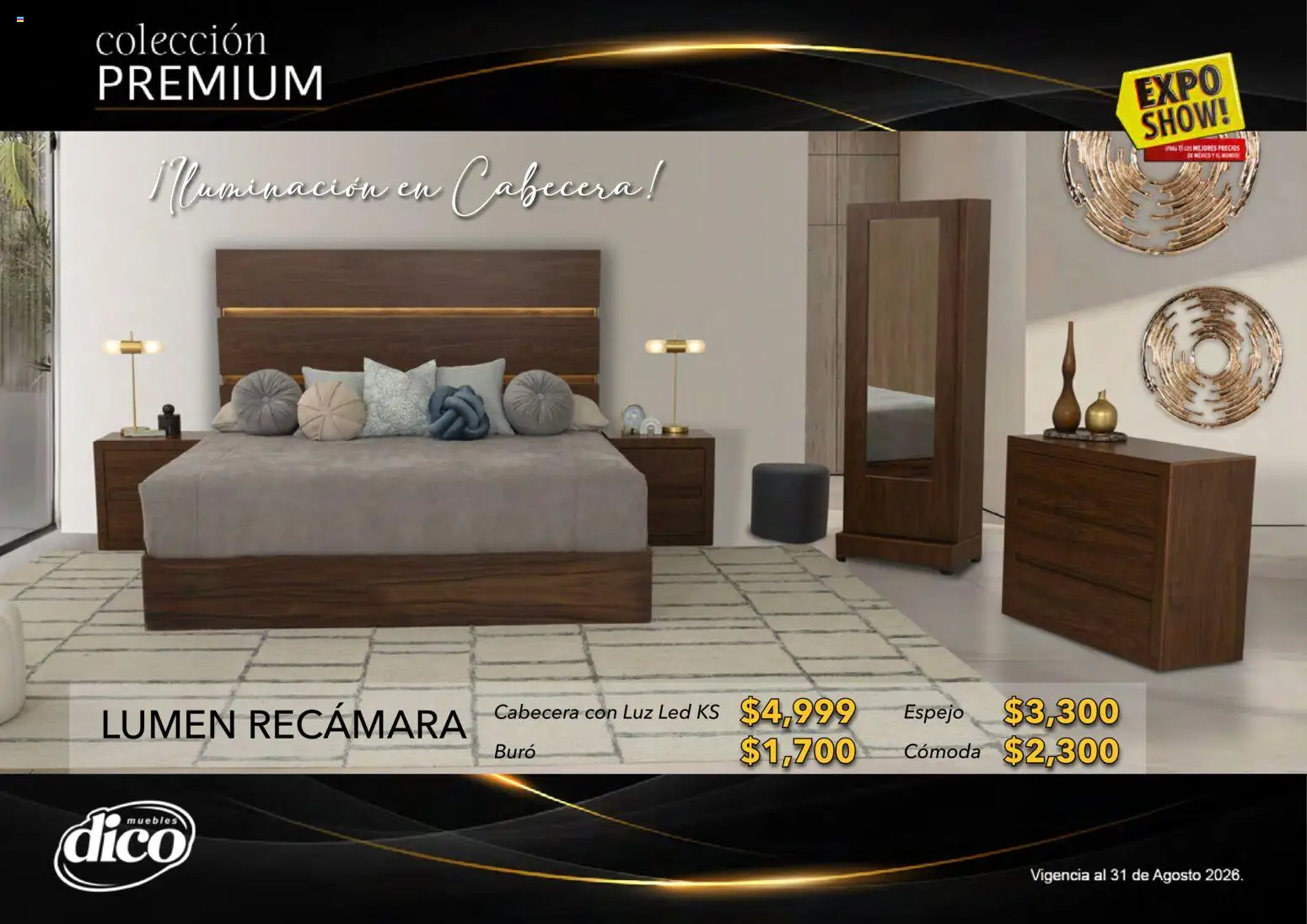 Vista previa las ofertas de la tienda Muebles Dico - Muebles Dico catálogo Colección Premium desde el 01/08/2026 
