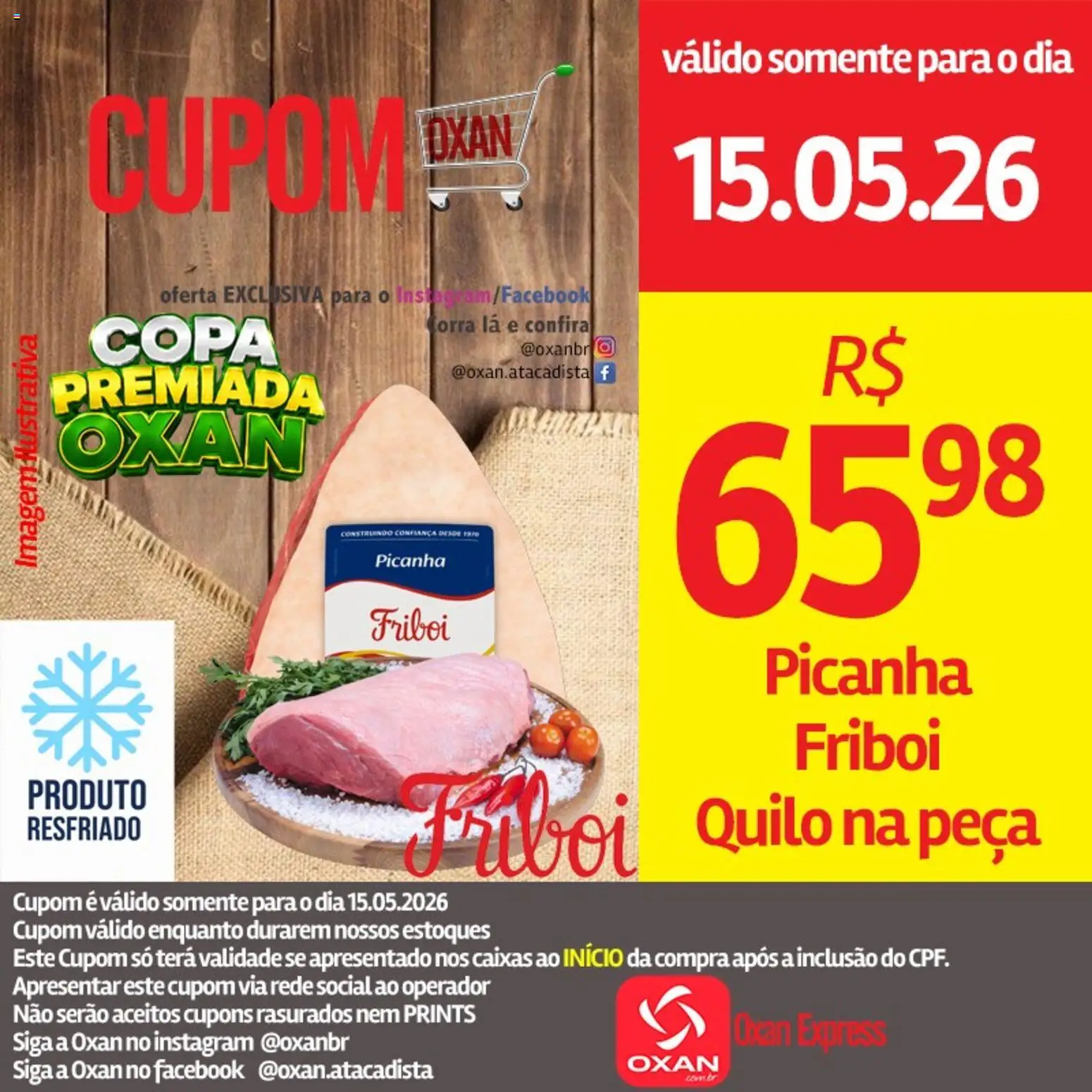 Pré-Visualização do folheto "Oxan Atacadista - Ofertas da semana" da loja Oxan Atacadista válido a partir de 15/05/2026