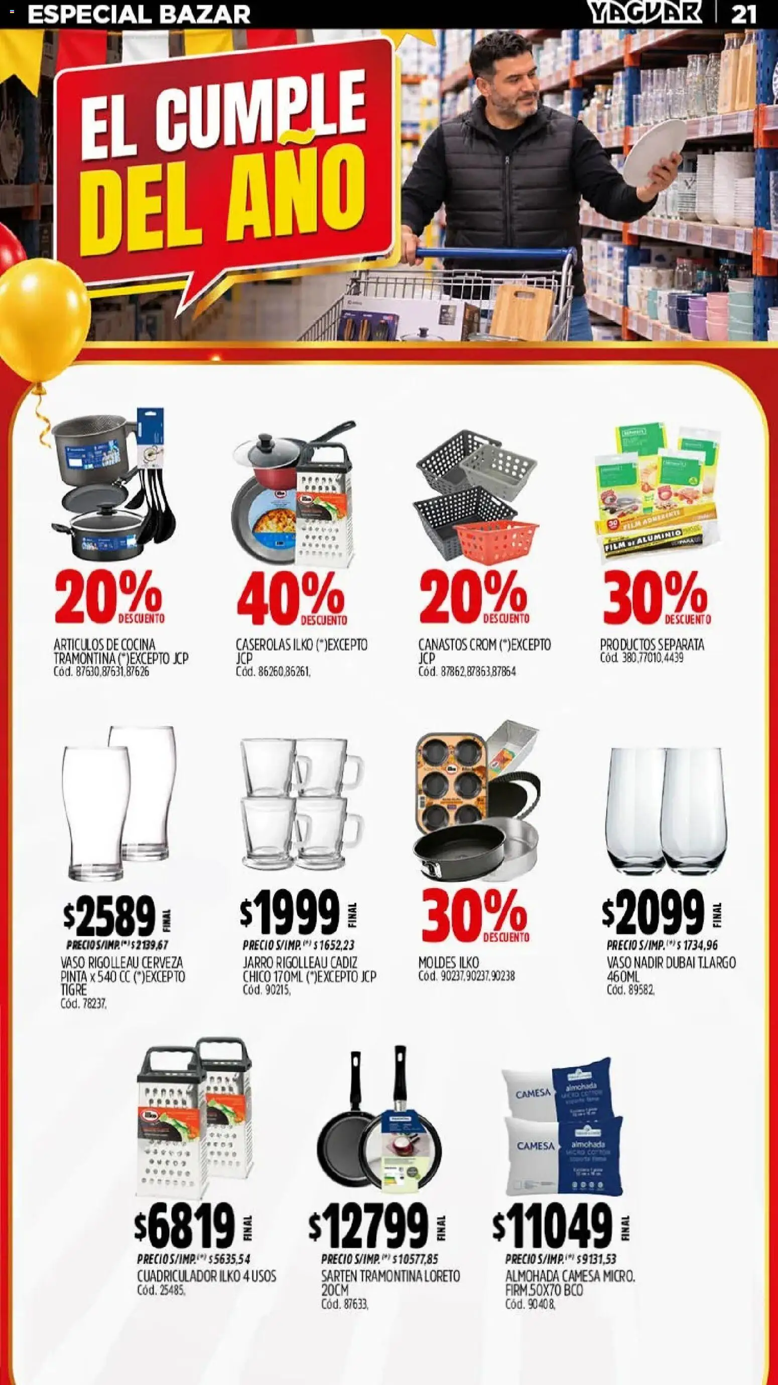 Vista previa del folleto de la tienda Yaguar válido desde el 26/10/2026 
