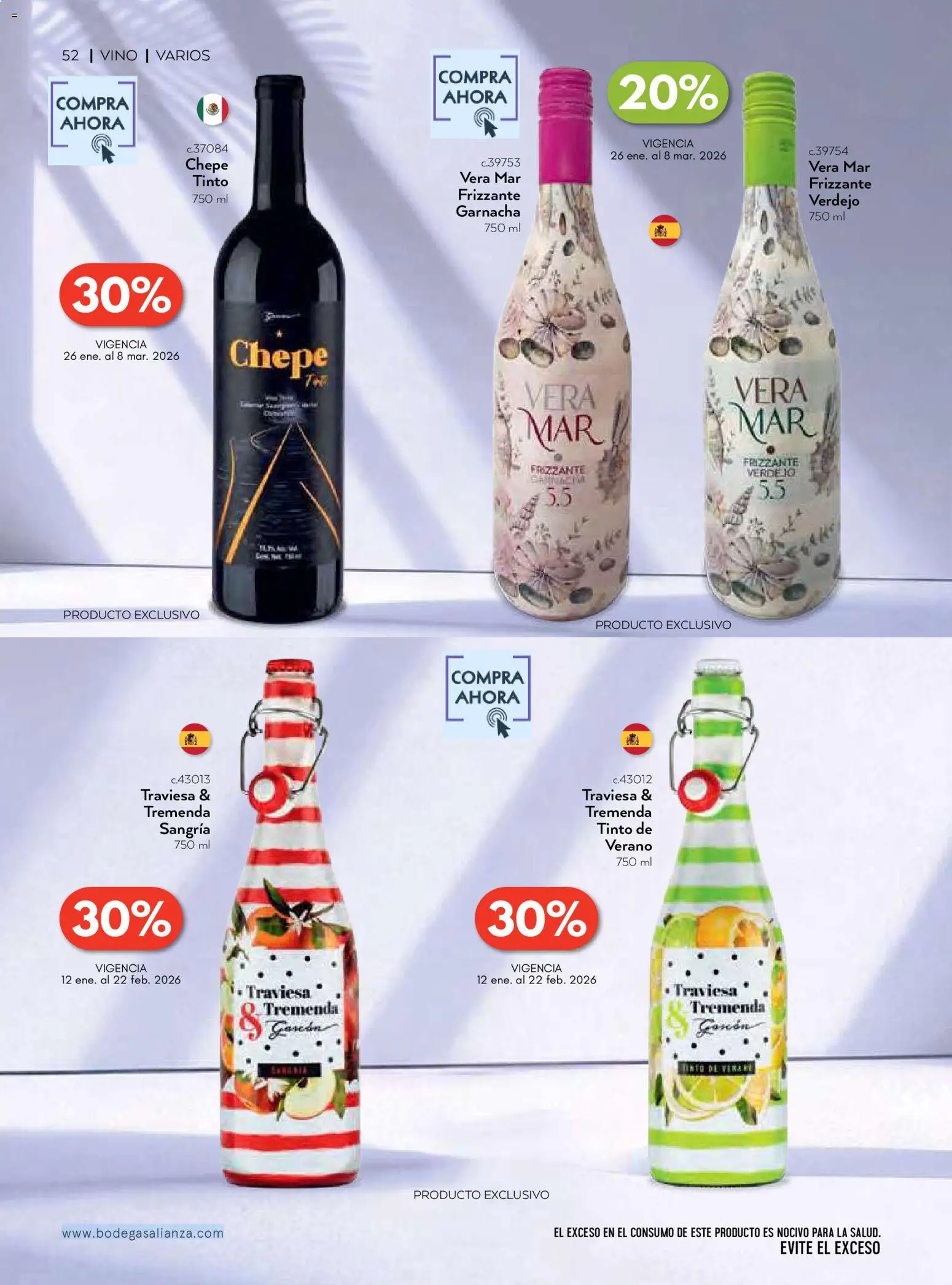 Vista previa las ofertas de la tienda Bodegas Alianza - Catálogo desde el 01/01/2026 