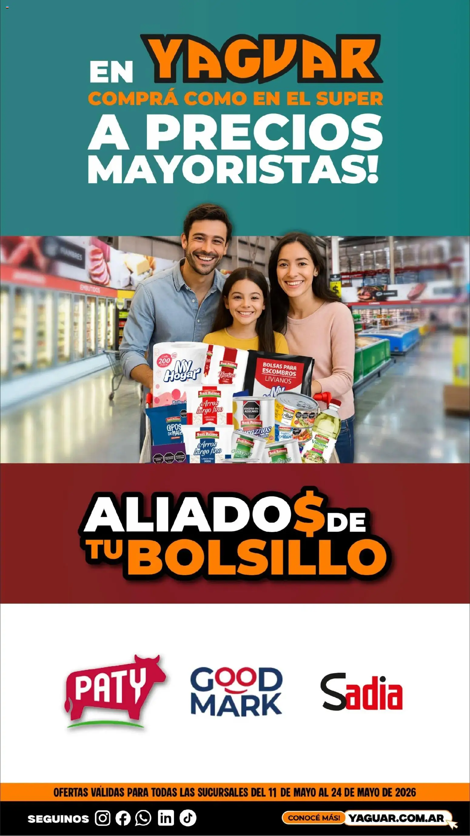 Vista previa del folleto de la tienda Yaguar válido desde el 11/05/2026 