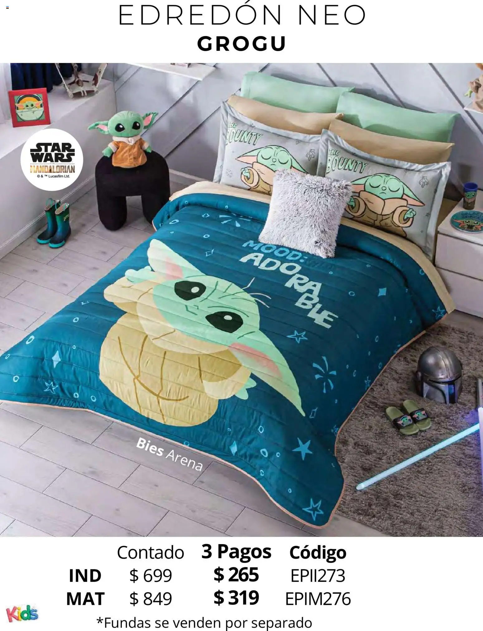 Vista previa las ofertas de la tienda Colchas Concord - Colchas Concord catálogo Kids desde el 01/05/2026 