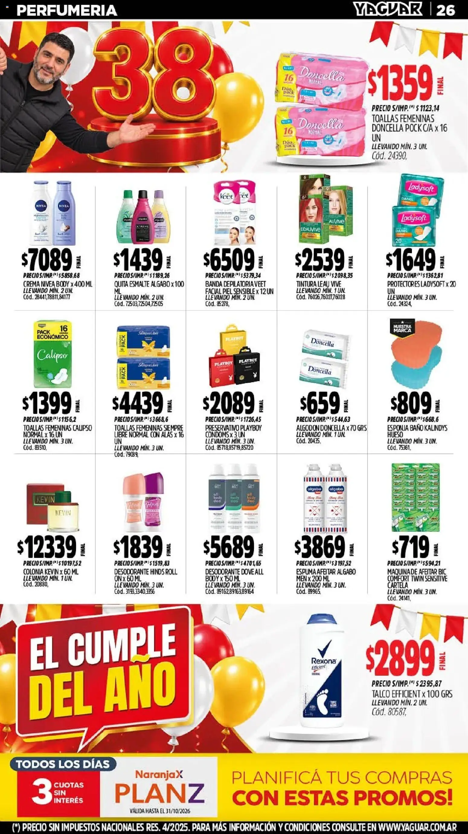 Vista previa del folleto de la tienda Yaguar válido desde el 05/10/2026 