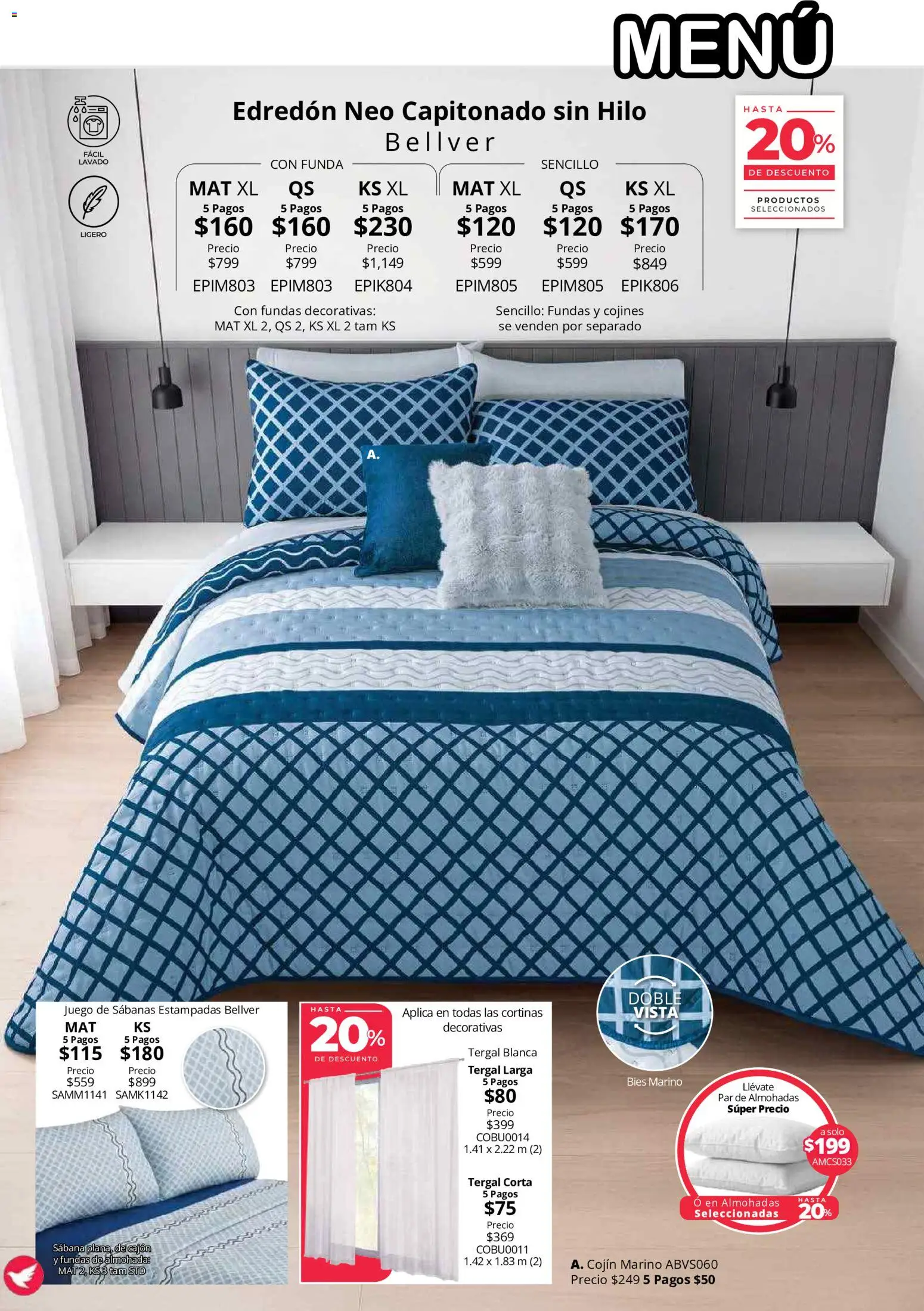 Vista previa las ofertas de la tienda Colchas Concord - Colchas Concord catálogo desde el 01/08/2026 