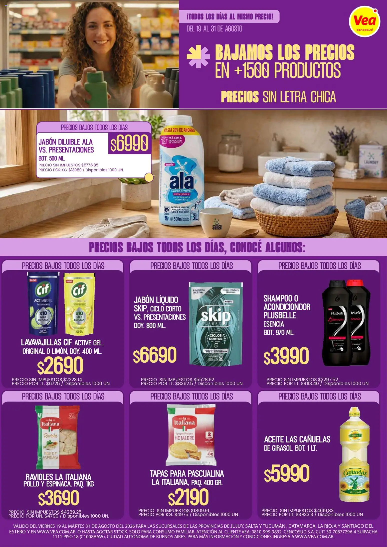 Vista previa del folleto de la tienda Vea válido desde el 19/08/2026 