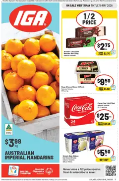 Preview of catalogue IGA catalogue SA from shop IGA valid 13/05/2026