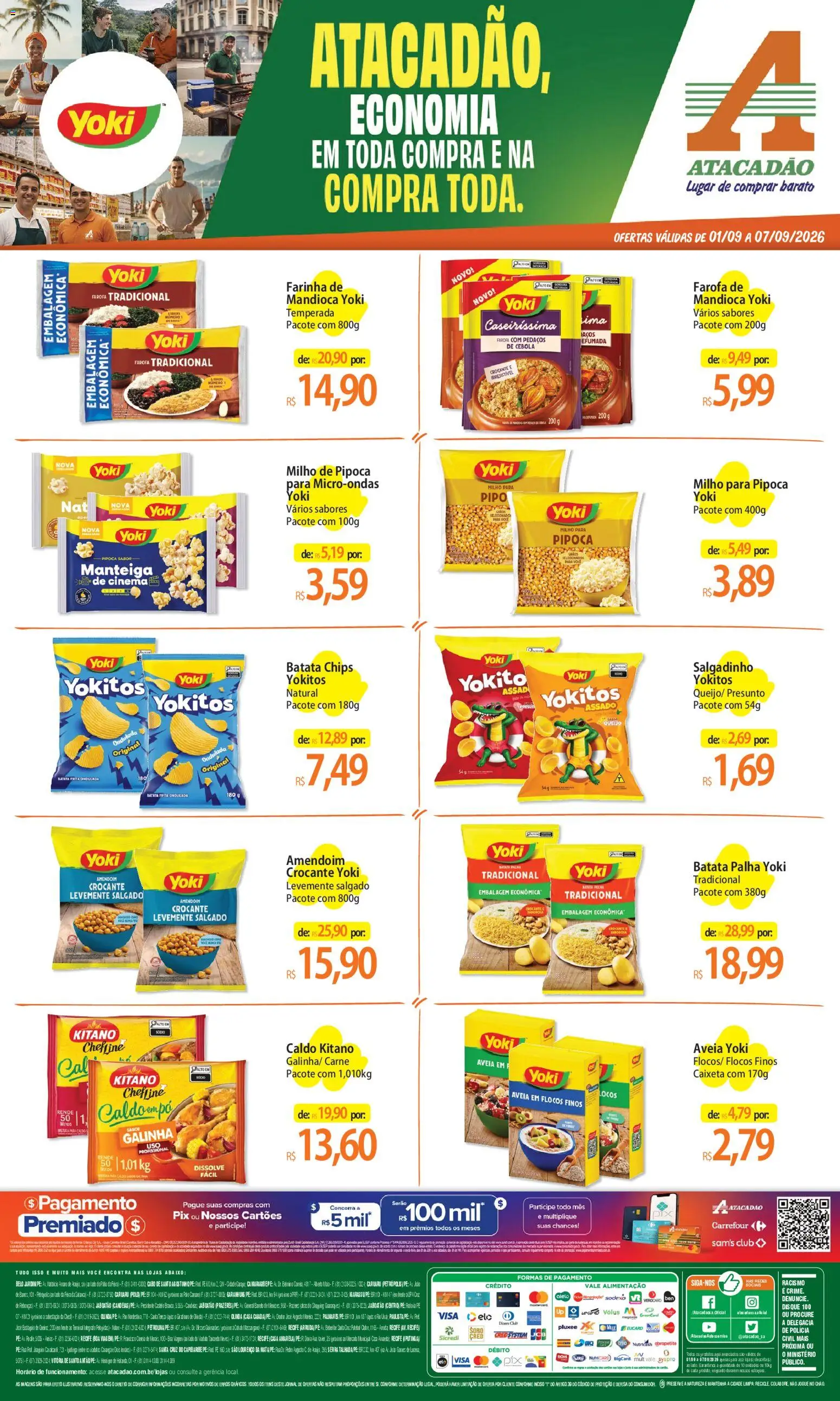 Pré-Visualização do folheto "Atacadão ofertas - PE" da loja Atacadão válido a partir de 01/09/2026