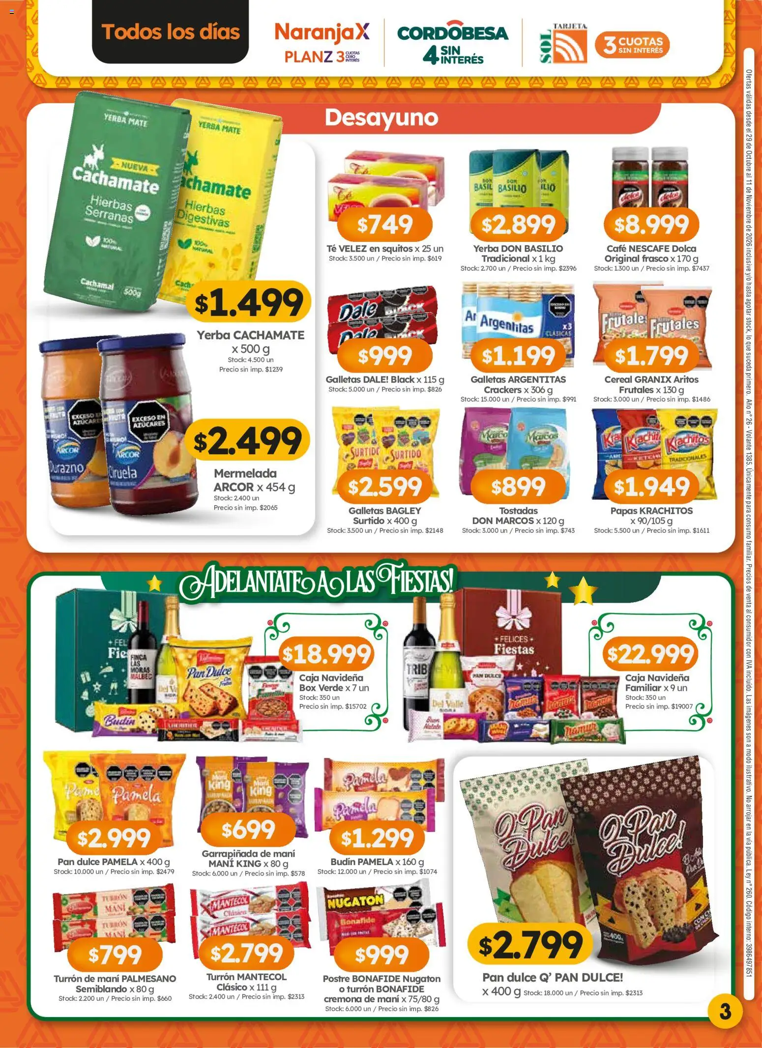 Vista previa del folleto de la tienda Cordiez válido desde el 29/10/2026 