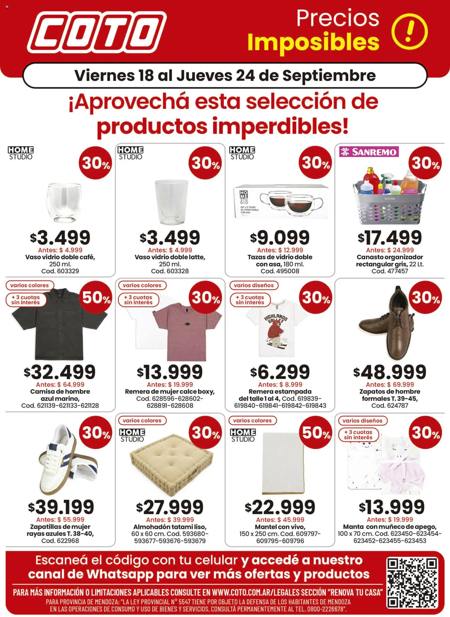 Vista previa del folleto de la tienda Coto válido desde el 18/09/2026 