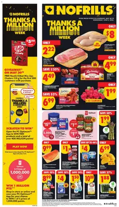 Un aperçu du dépliant No Frills weekly flyer - ON du magasin No Frills est valide à partir 28 mai 2026