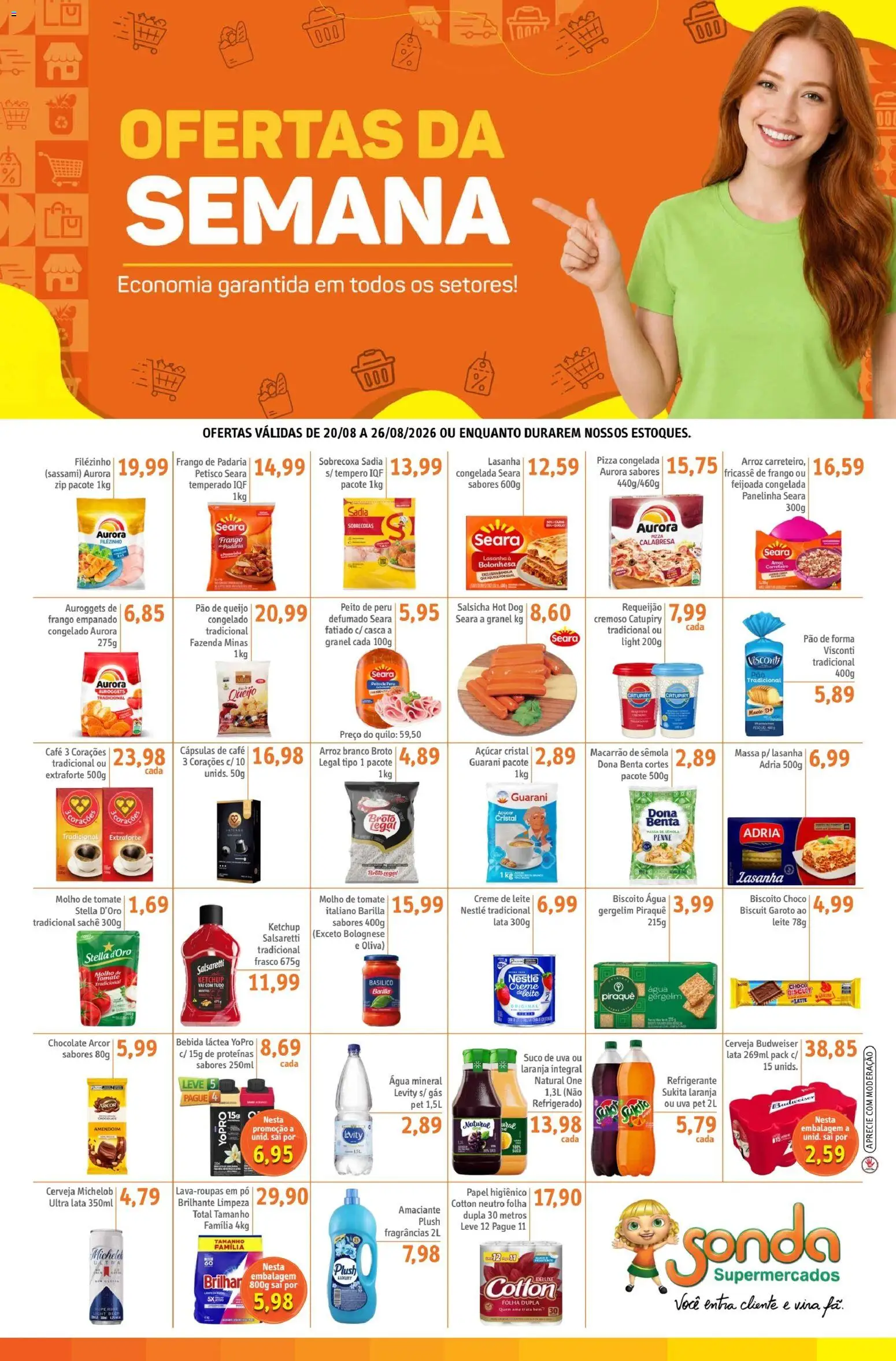 Pré-Visualização do folheto "Sonda - Ofertas da semana" da loja Sonda válido a partir de 20/08/2026