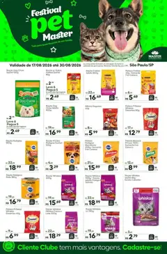 Pré-Visualização do folheto "Master ofertas Especiais" da loja Master válido a partir de 17/08/2026