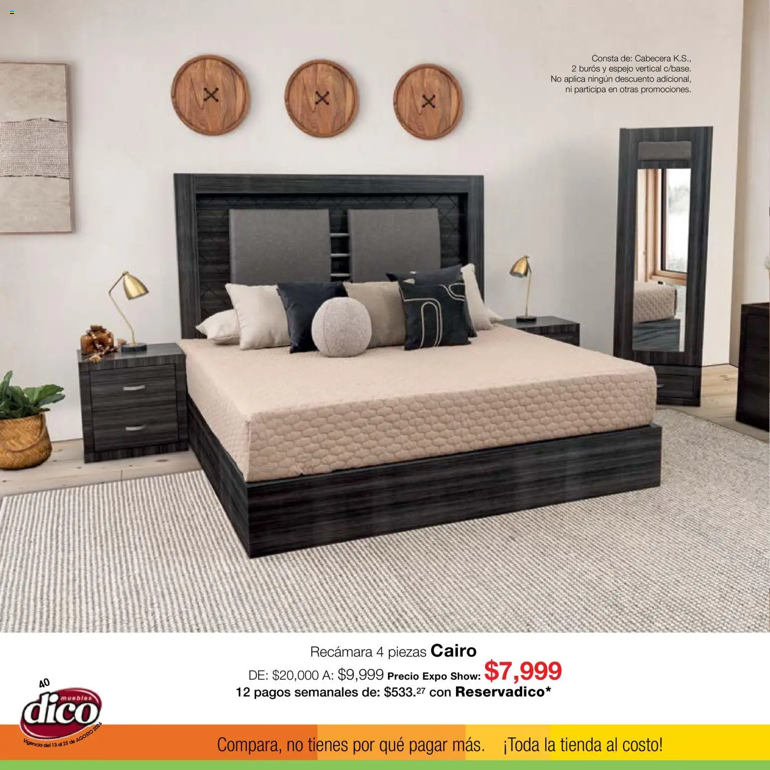 Vista previa las ofertas de la tienda Muebles Dico - Muebles Dico catálogo Expo Show desde el 13/08/2026 