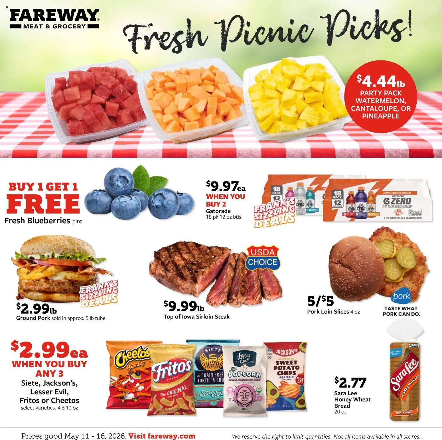 Ad Preview of Fareway Fareway Weekly Ad from 05/11/2026