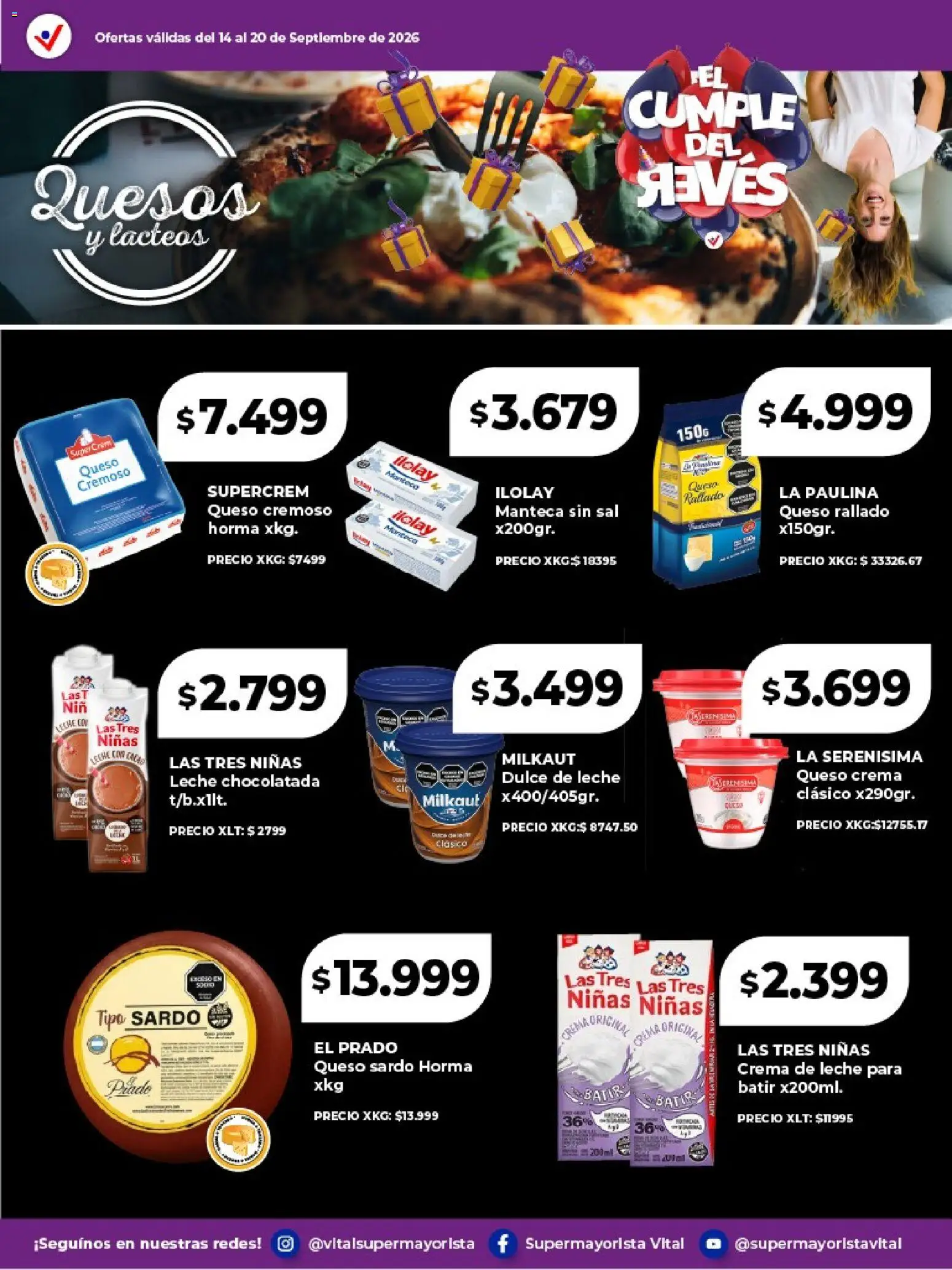 Vista previa del folleto de la tienda Vital válido desde el 14/09/2026 