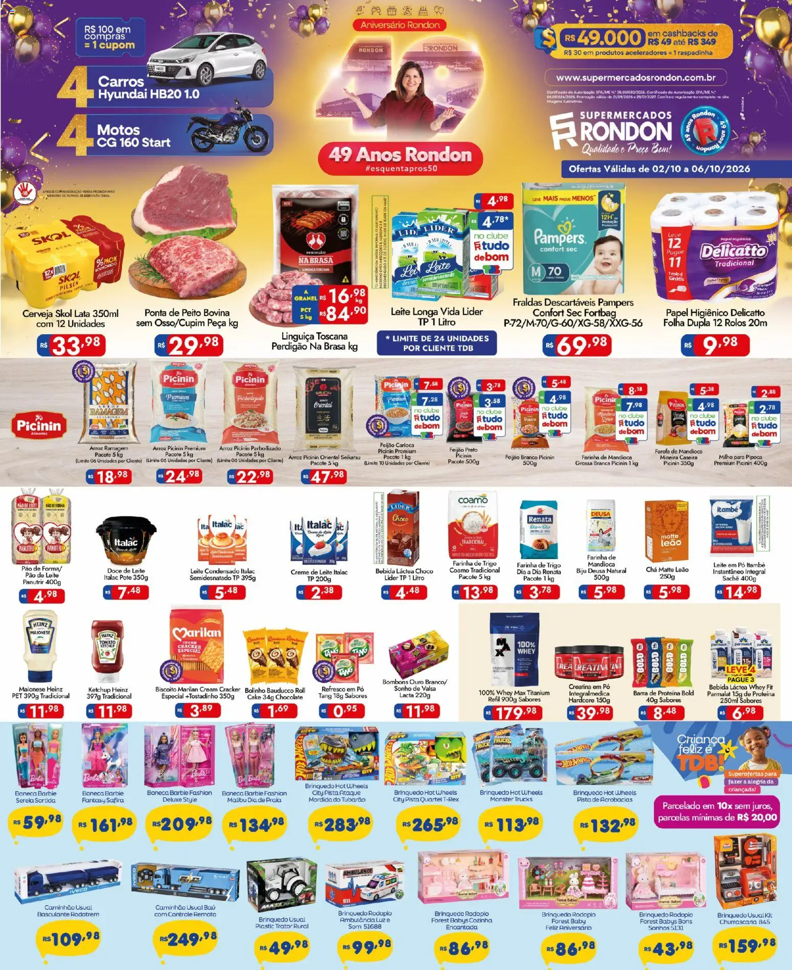 Ofertas Supermercados Rondon até 06/10/2026. - Página 1
