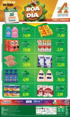 Pré-Visualização do folheto "Atacadão ofertas - SC" da loja Atacadão válido a partir de 04/06/2026
