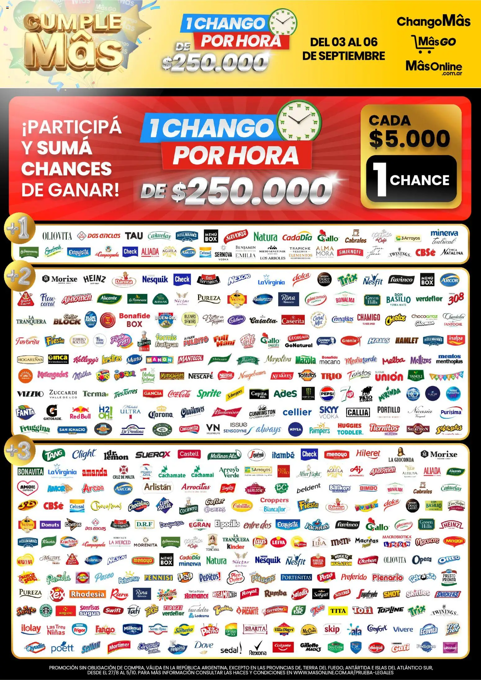 Vista previa del folleto de la tienda Changomas válido desde el 03/09/2026 