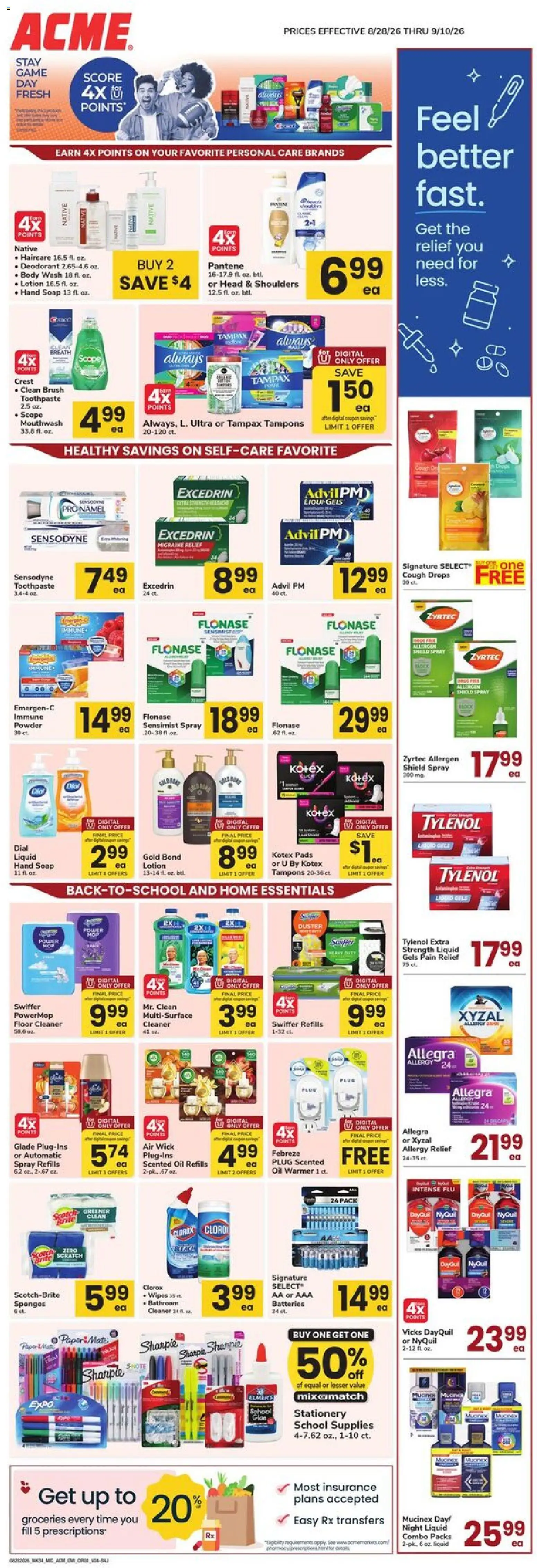 Acme Weekly Ad (08/28/2026) 🛍️ >> Circular, Flyer