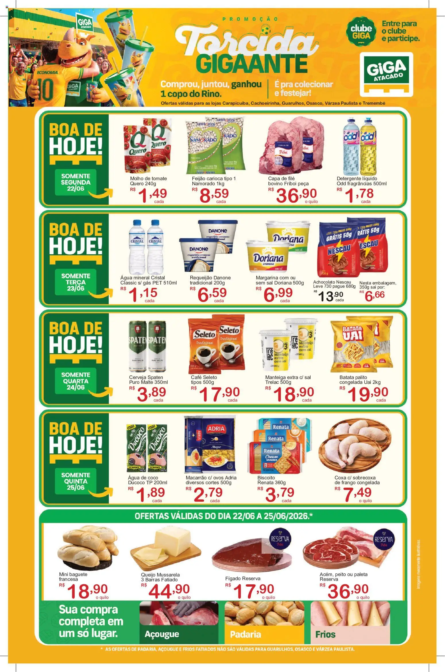 Pré-Visualização do folheto "GIGA Atacado - Ofertas da semana" da loja GIGA Atacado válido a partir de 22/06/2026