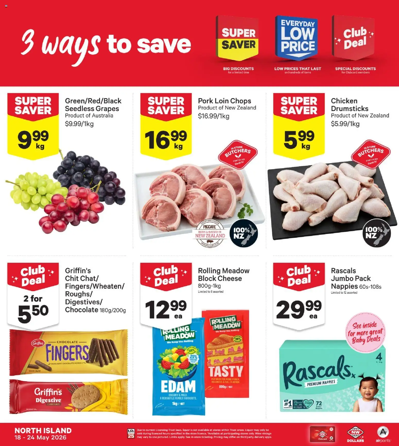 Preview of catalogue New World catalogue from shop New World valid 18 May 2026