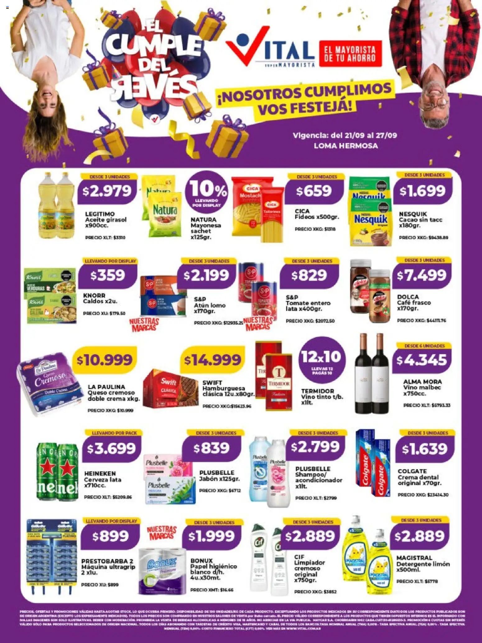 Vista previa del folleto de la tienda Vital válido desde el 21/09/2026 