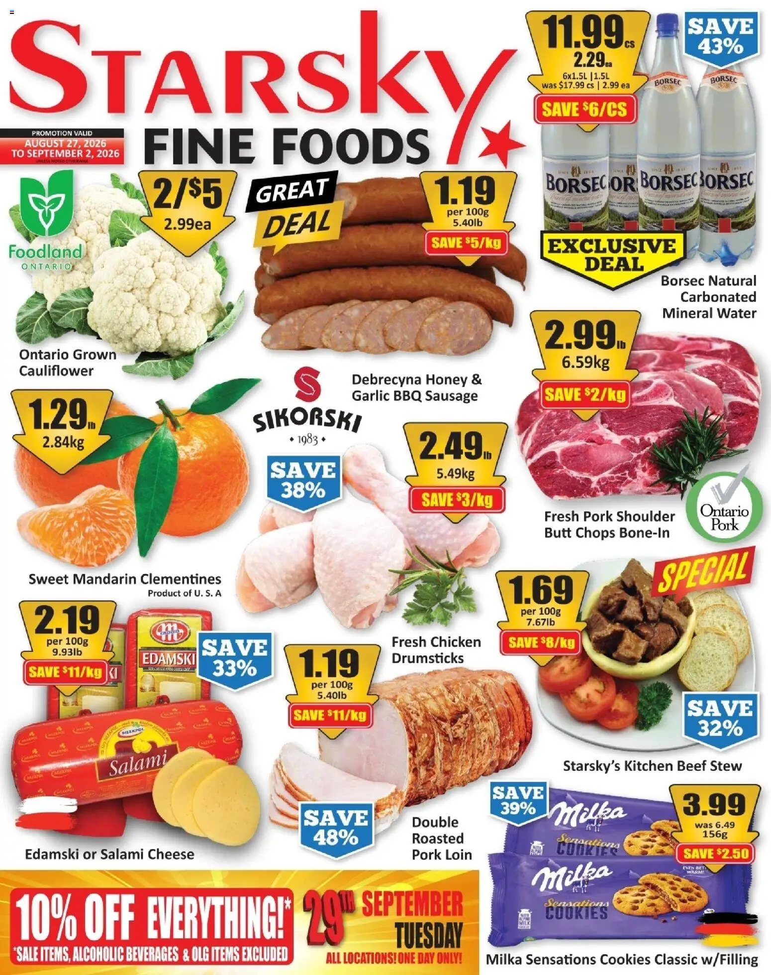 Preview of leaflet Starsky weekly flyer / circulaire from shop Starsky is valid from Aug 27, 2026