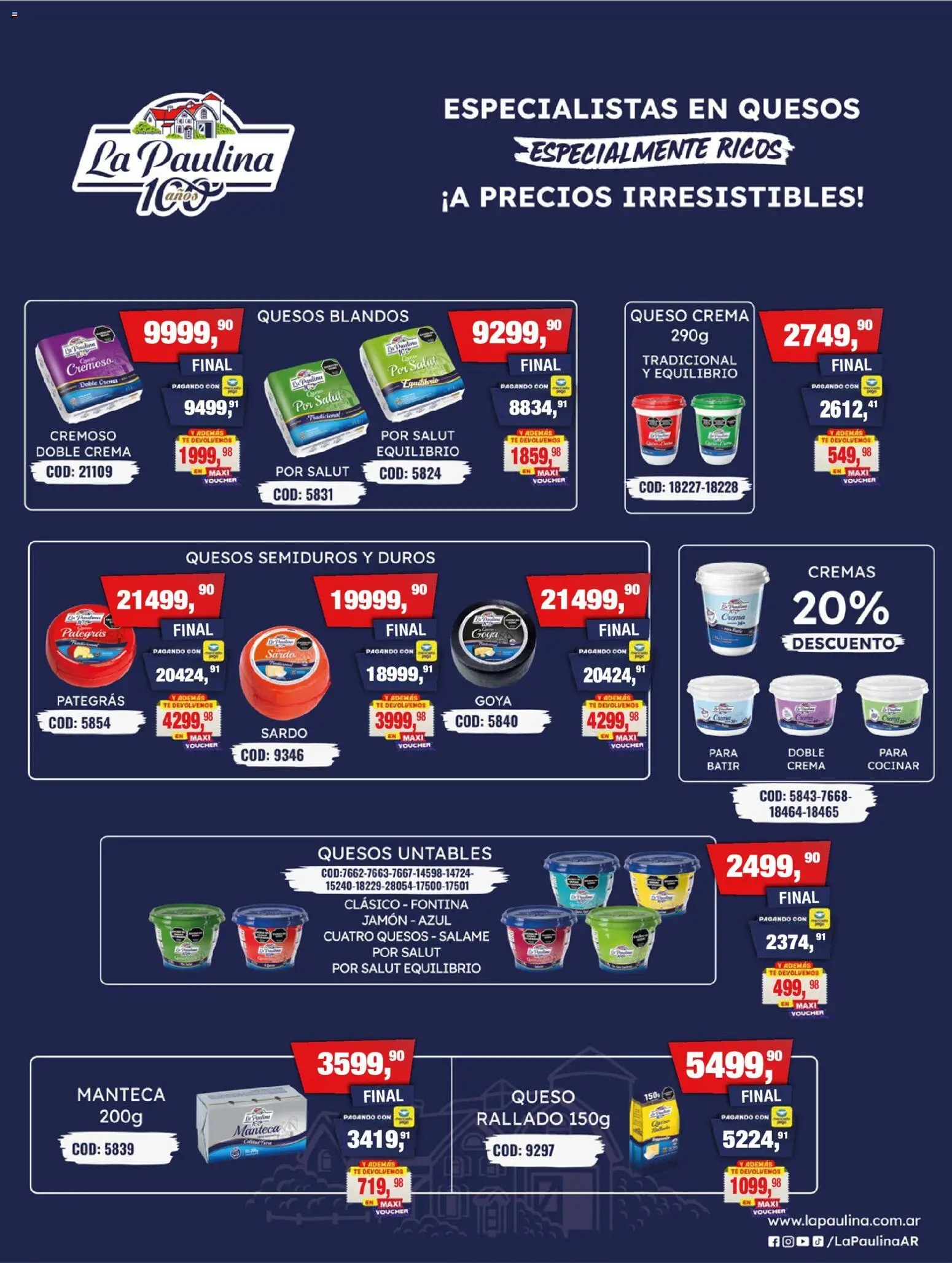 Vista previa del folleto de la tienda Maxiconsumo válido desde el 05/10/2026 