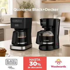 Vista previa las ofertas de la tienda Del Sol y Woolworth - Del Sol y Woolworth catálogo Pasillo Black+Decker Agosto 2026 desde el 16/08/2026 