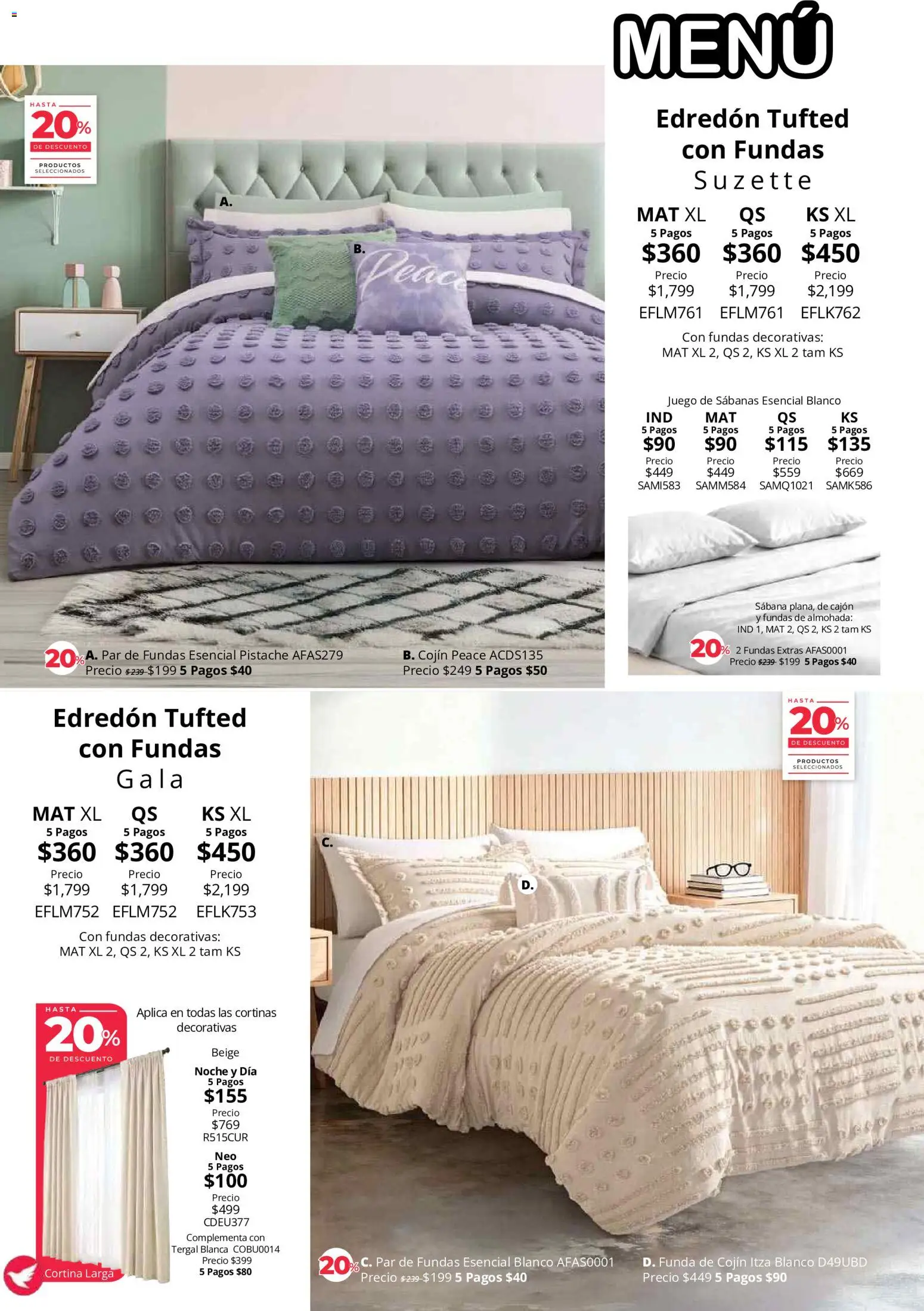 Vista previa las ofertas de la tienda Colchas Concord - Colchas Concord catálogo desde el 01/08/2026 