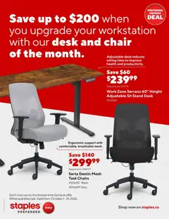 Preview of leaflet Staples flyer - Business Flyer from shop Staples is valid from Oct 01, 2026