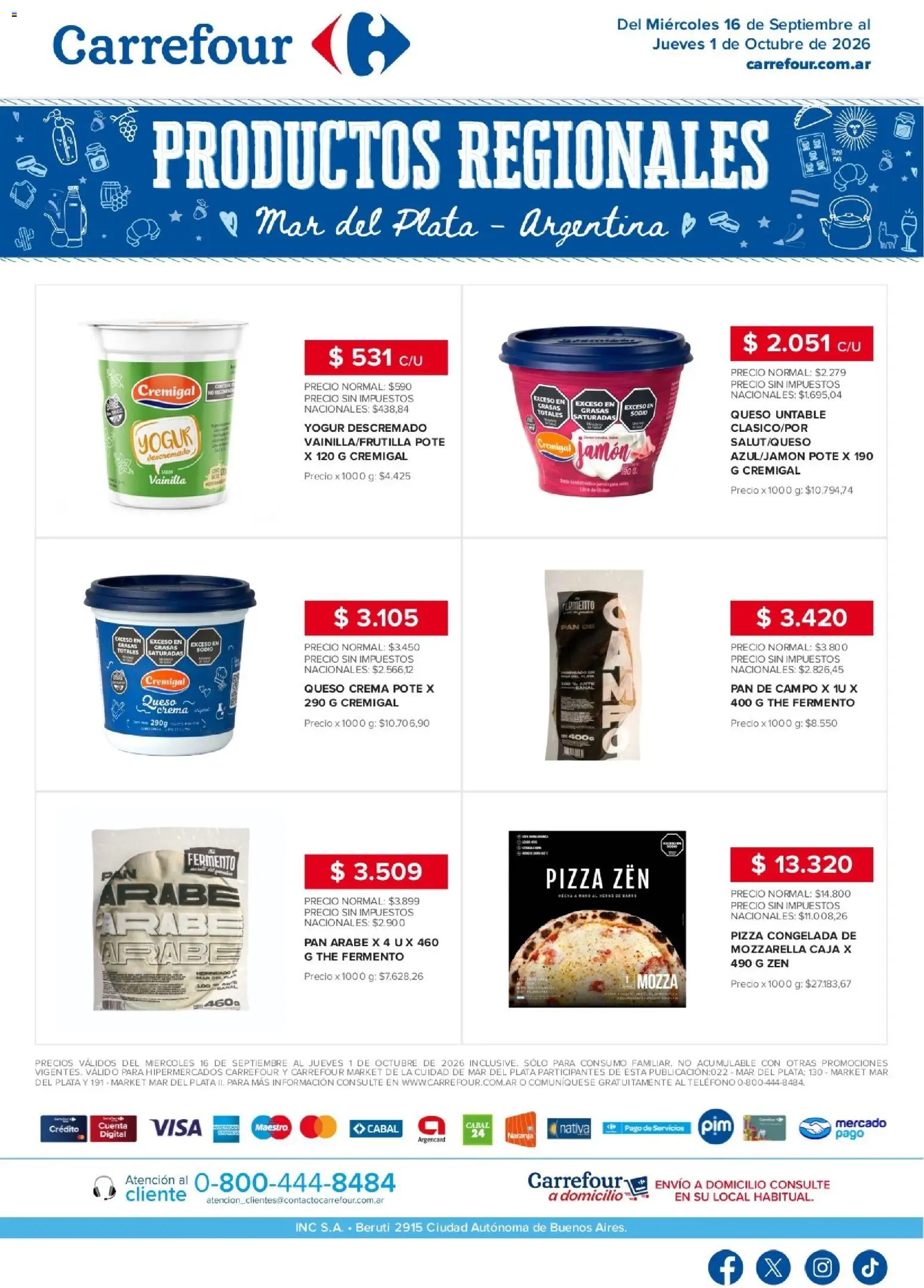 Vista previa del folleto de la tienda Carrefour válido desde el 16/09/2026 
