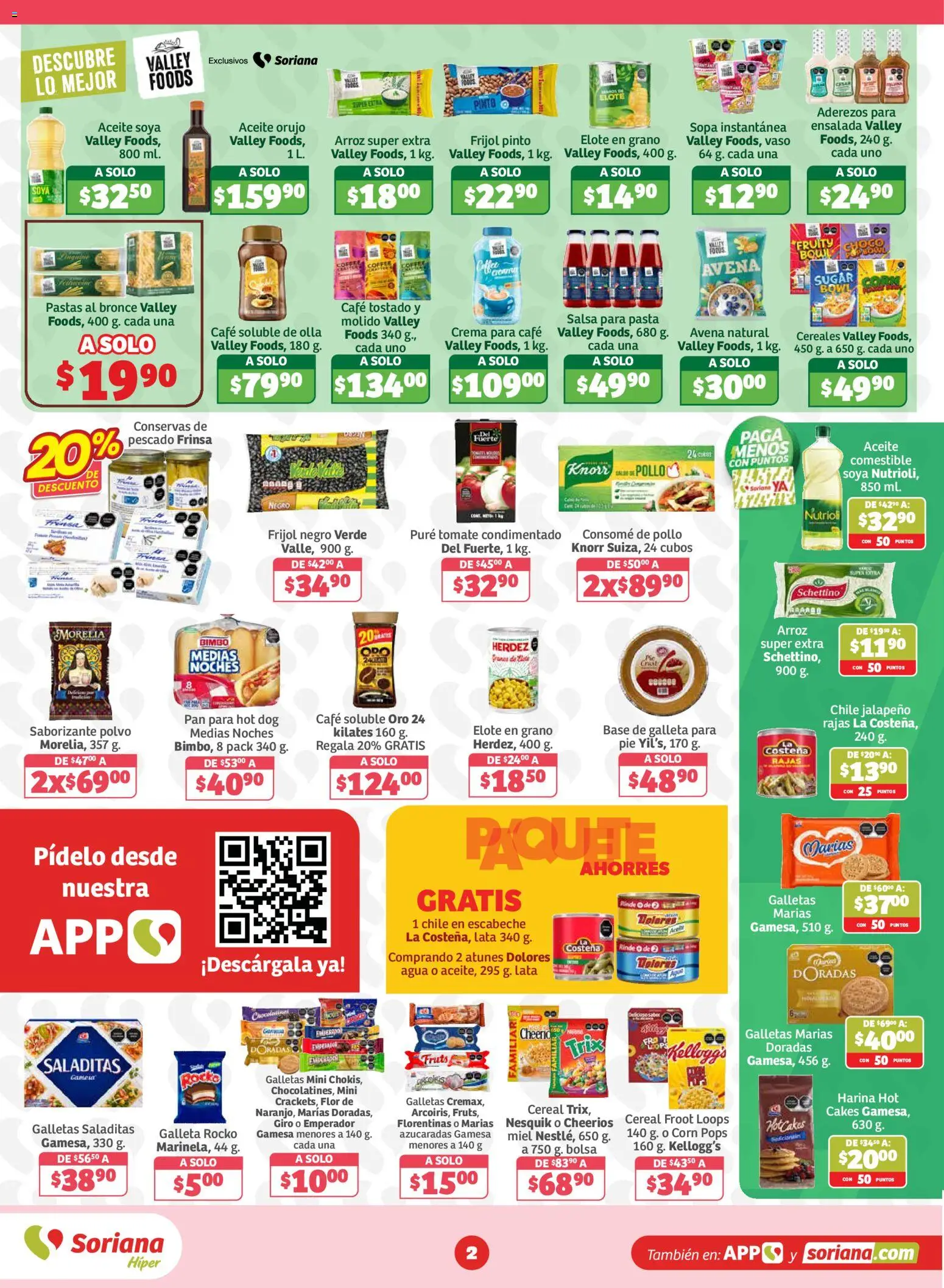 Vista previa las ofertas de la tienda Soriana - Soriana folleto desde el 16/10/2026 