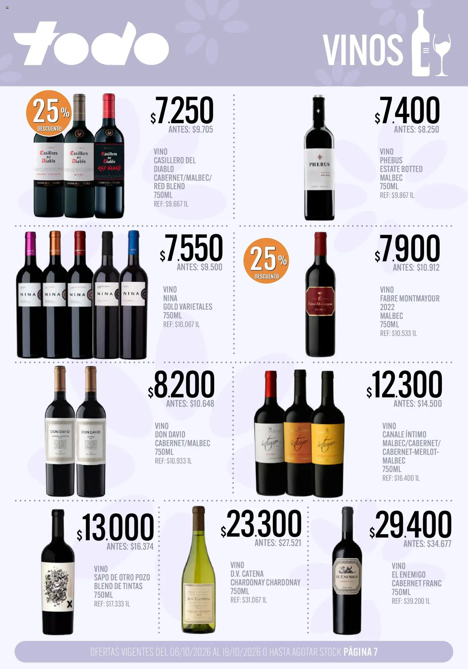 Vista previa del folleto de la tienda Supermercados TODO válido desde el 06/10/2026 
