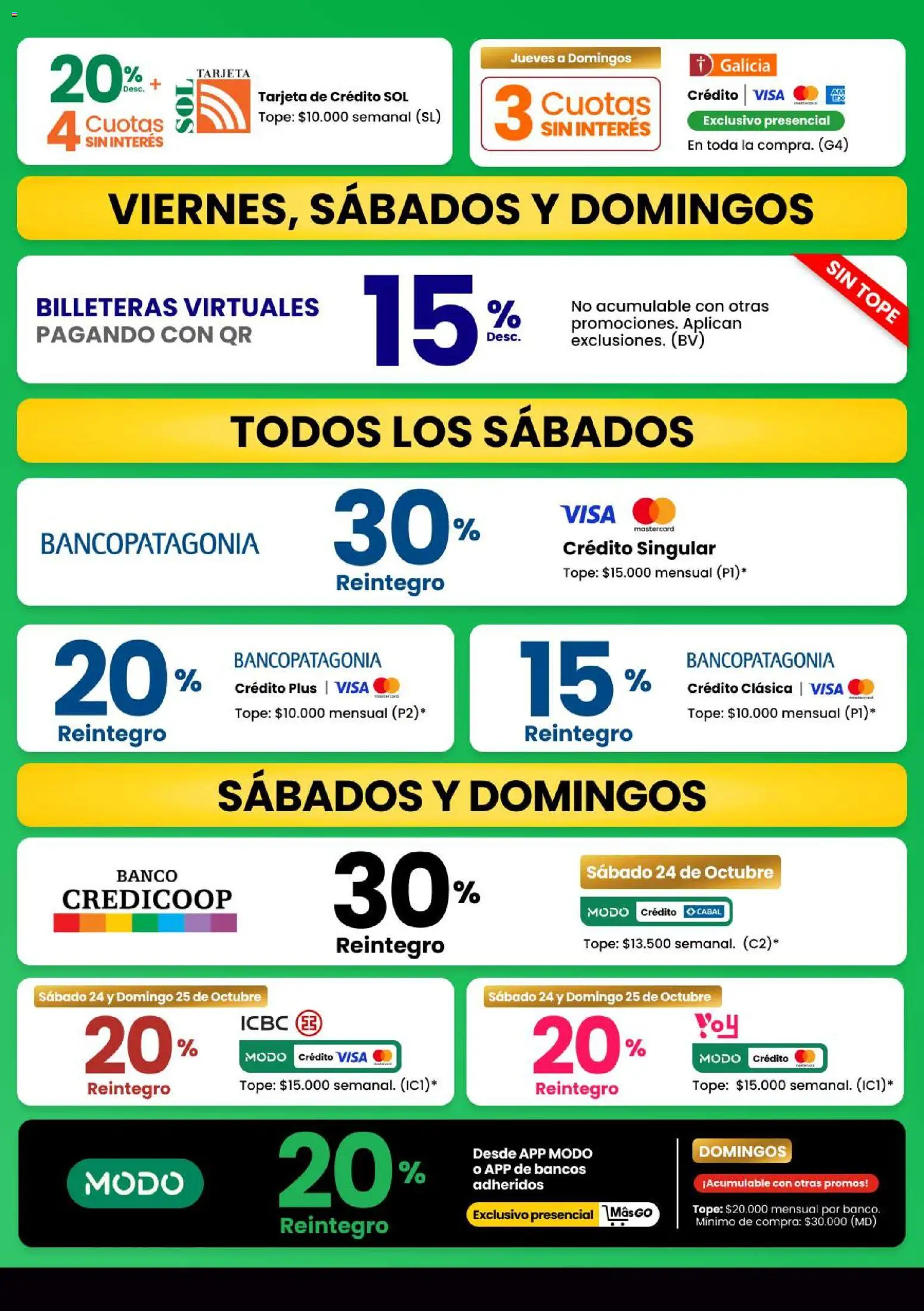Vista previa del folleto de la tienda Changomas válido desde el 01/10/2026 