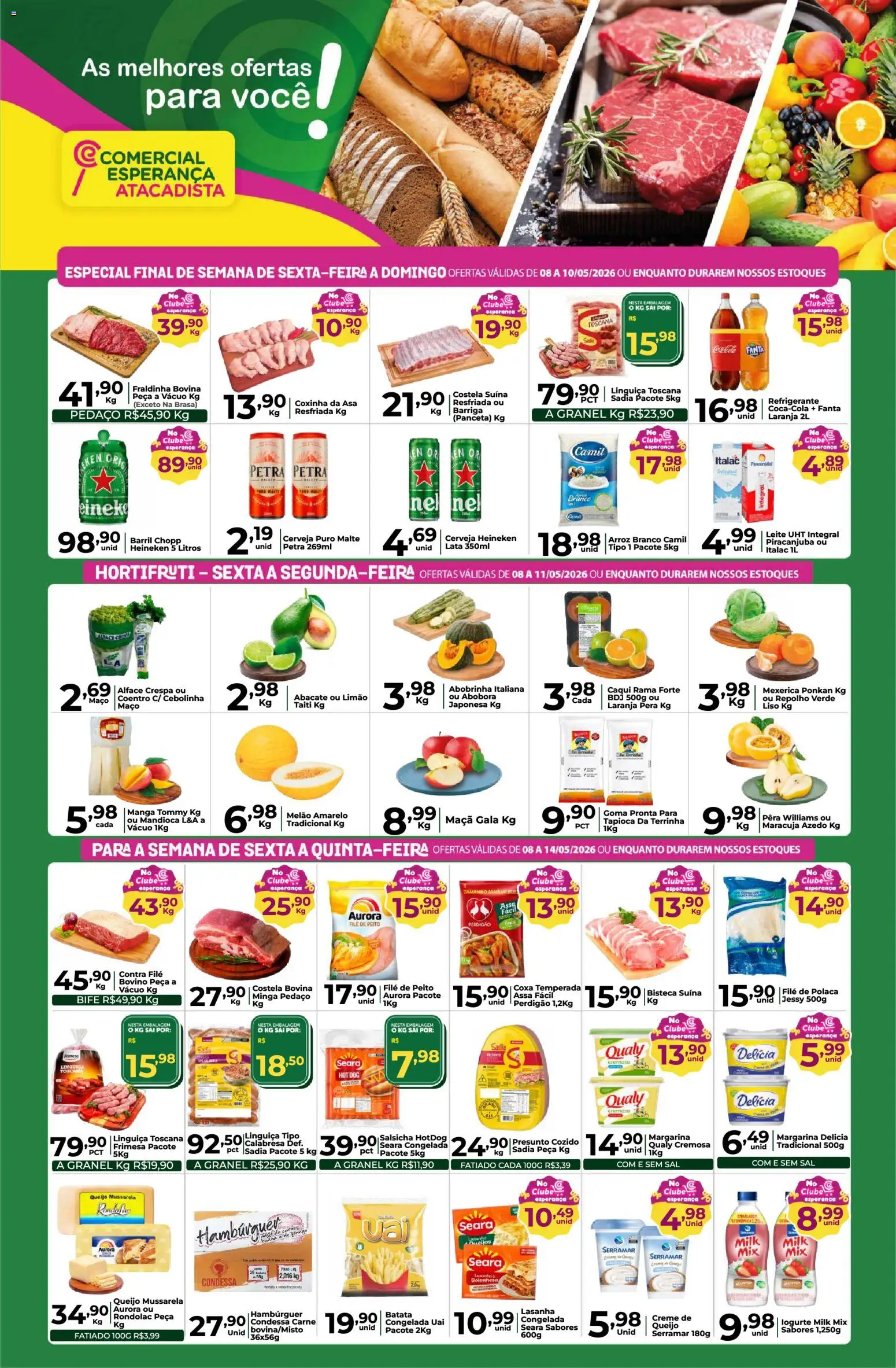 Pré-Visualização do folheto "Comercial Esperança - Ofertas da semana" da loja Comercial Esperança válido a partir de 08/05/2026