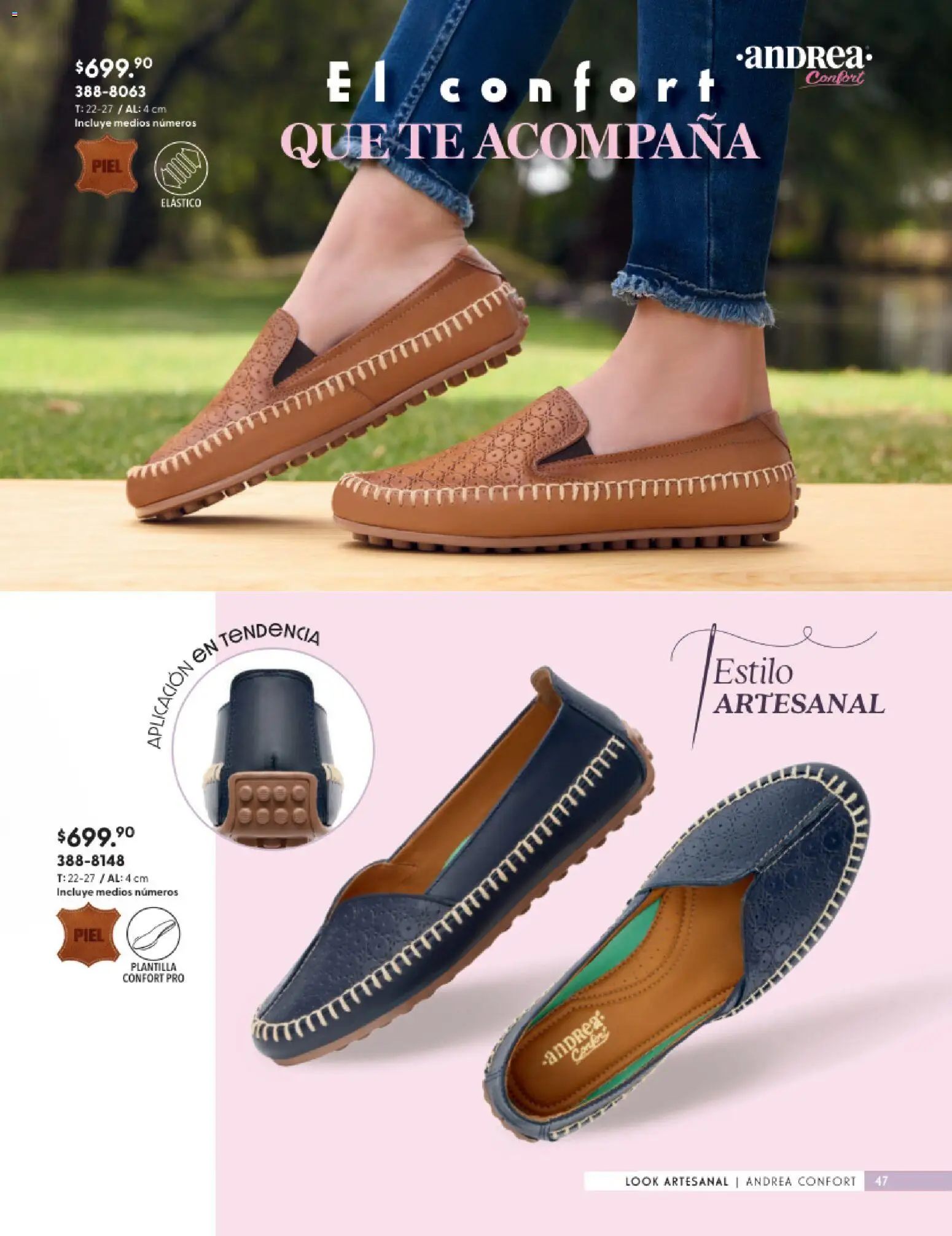 Vista previa las ofertas de la tienda Andrea - Catálogo Calzado Confort desde el 25/01/2026 