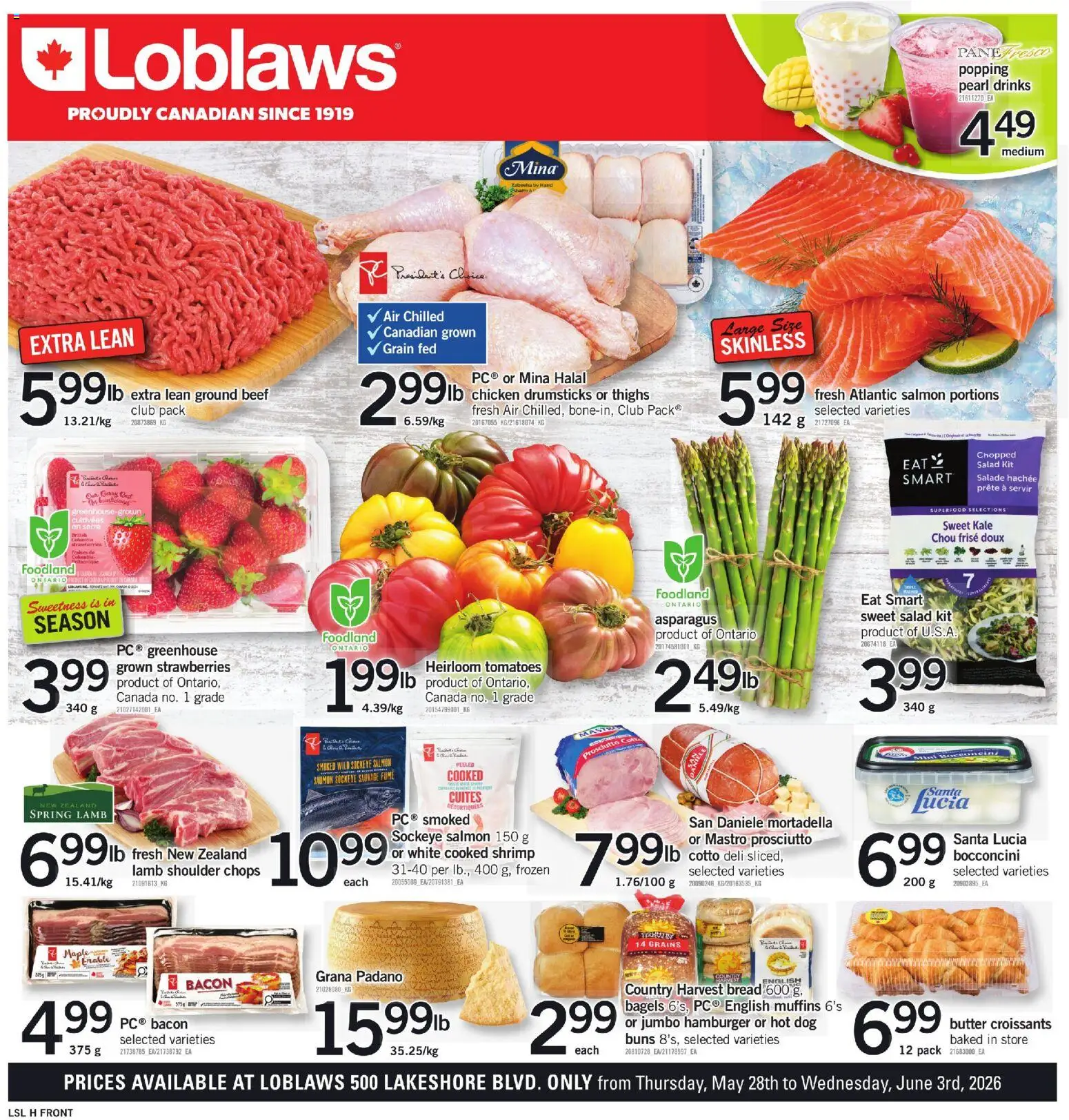 Preview of leaflet Loblaws flyer - ON from shop Loblaws is valid from May 28, 2026