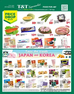 Preview of leaflet T&T Supermarket weekly flyer / circulaire from shop T&T Supermarket is valid from Jul 31, 2026