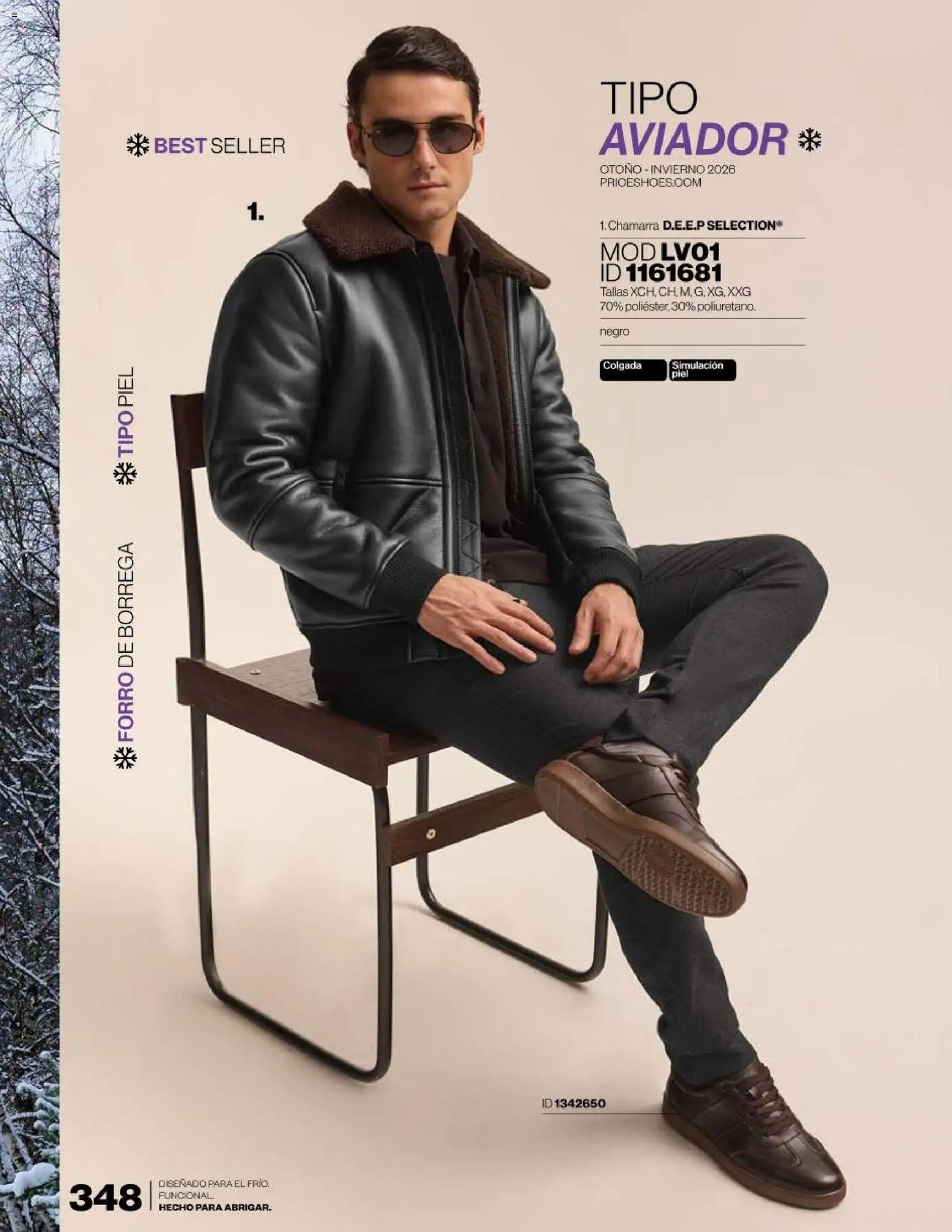 Vista previa las ofertas de la tienda Price Shoes - Price Shoes catálogo Abrigador desde el 16/09/2026 - Chamarra