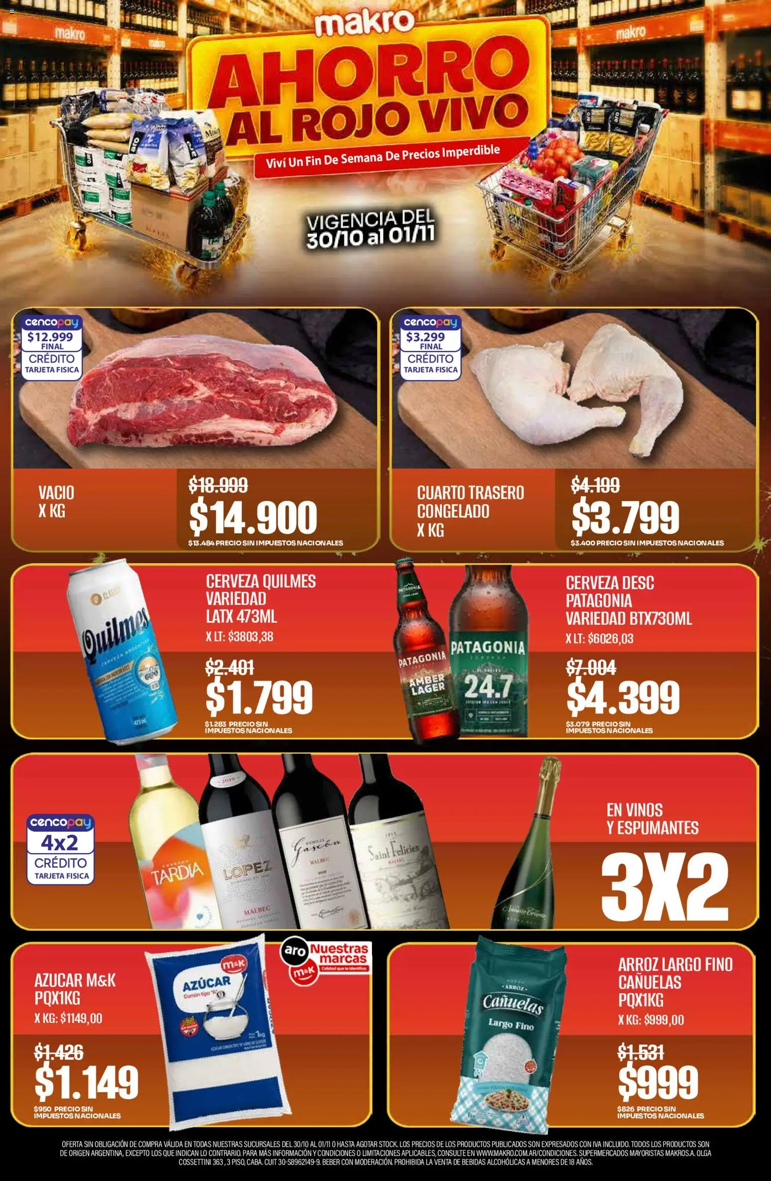 Vista previa del folleto de la tienda Makro válido desde el 30/10/2026 