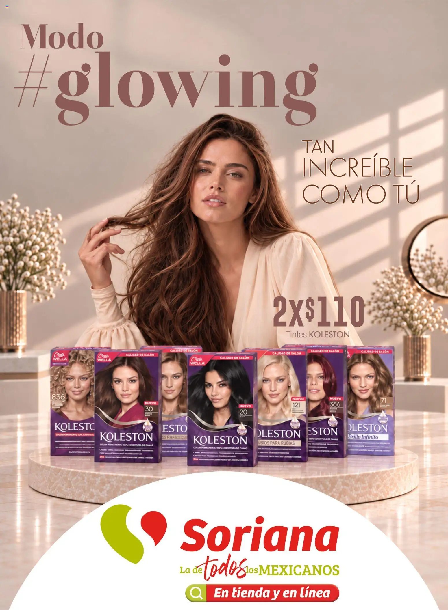 Vista previa las ofertas de la tienda Soriana - Soriana folleto Modo #Glowing desde el 15/10/2026 