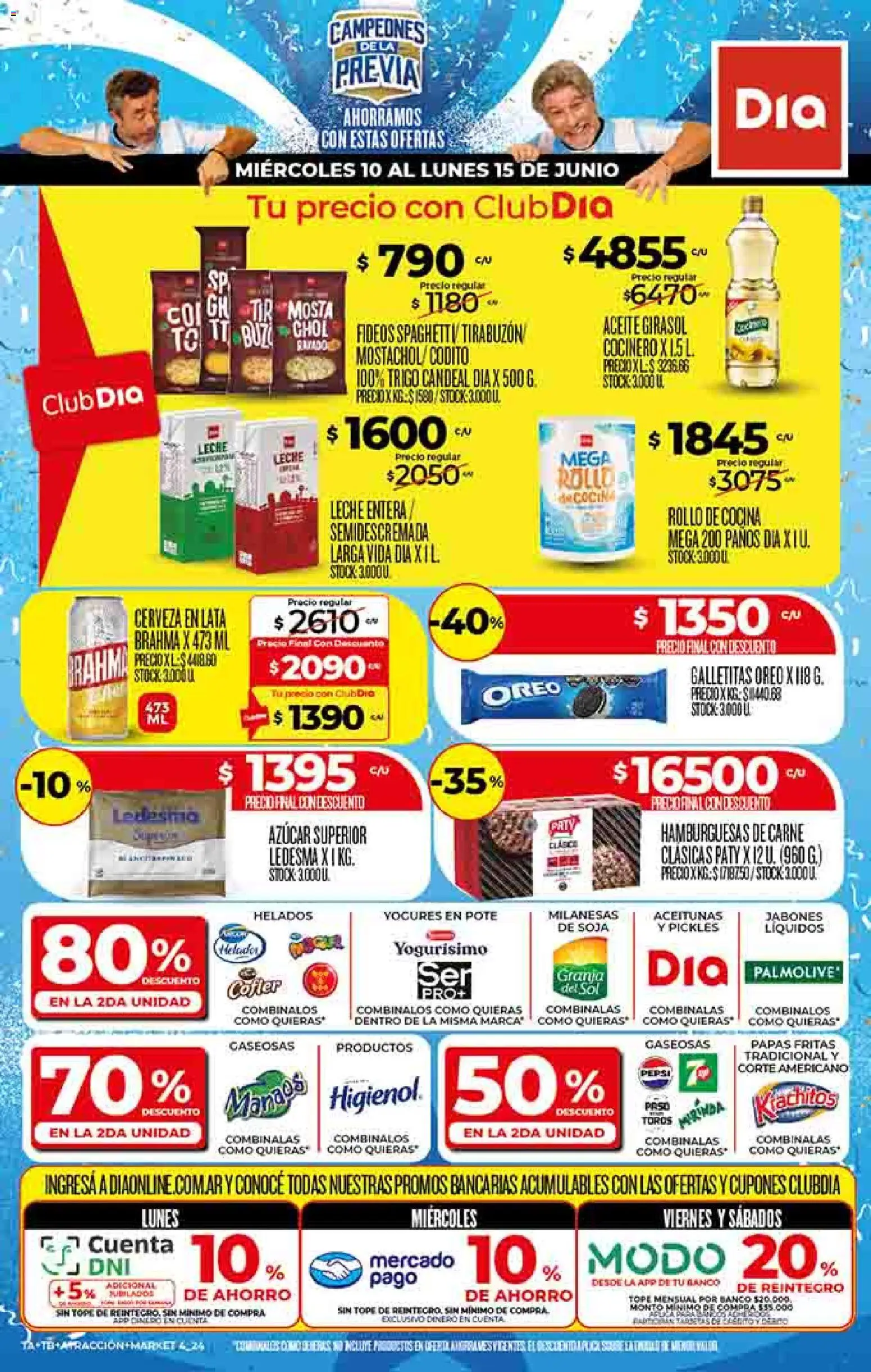 Vista previa del folleto de la tienda Dia válido desde el 10/06/2026 