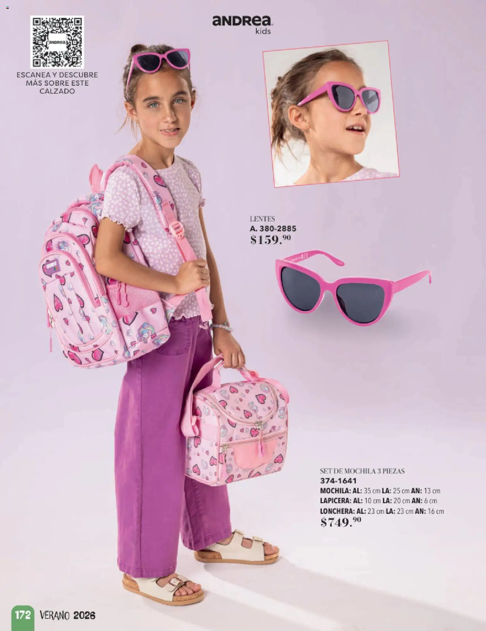 Vista previa las ofertas de la tienda Andrea - Andrea catálogo Infantil desde el 24/05/2026 - Mochila, Lentes, Sobre
